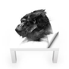 Naklejka na stolik LACK IKEA - Szkicowany goryl 0096