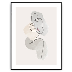 Plakat - Namiętny pocałunek