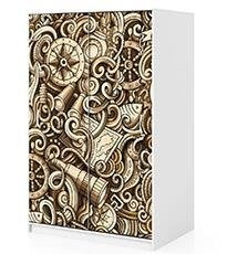 Naklejka na szafę - Marynarski świat 0284