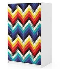 Naklejka na szafę - Tradycyjny ornament 0332