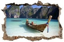 Naklejka na ścianę Dziura 3D Maya Bay 0232