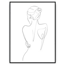 Plakat - Subtelny szkic