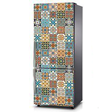 Naklejka na lodówkę - Patchwork