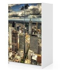 Naklejka na szafę - Wieżowce w Melbourne 0184