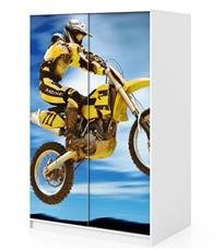 Naklejka na szafę - Motocross 0105