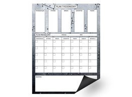 Miesięczny planer magnetyczny - Technika