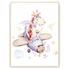 Plakat - Pilot w szaliku