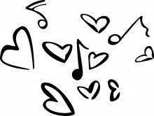 Naklejka na ścianę Nutki