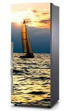 Mata na lodówkę - Żaglówka 0254