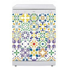 Mata na zmywarkę - Patchwork - wzór nr 2