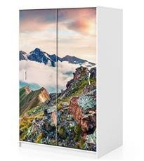 Naklejka na szafę - Widok ze szczytu 0032