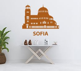 Naklejka na ścianę - Sofia