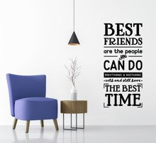 Naklejka na ścianę Best friend