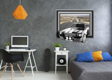 Naklejka na ścianę obraz 3D - Mustang 0004