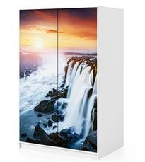 Naklejka na szafę - Malowniczy wodospad 0035