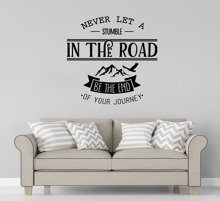 Naklejka na ścianę In The Road