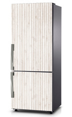 Mata na lodówkę - Drewniane panele