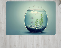 Mata ochronna pod fotel 0076