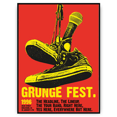 Plakat - Grunge Fest.