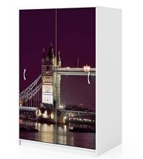 Naklejka na szafę - Sławny Tower Bridge 0185