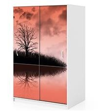 Naklejka na szafę - Martwe drzewo 0050