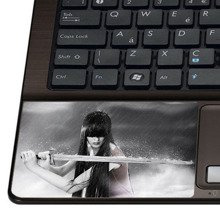 Naklejka pod nadgarstek - Wojowniczka z mieczem 0204