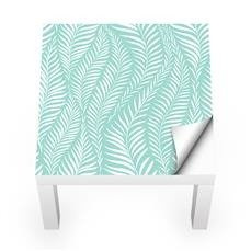 Naklejka na stolik LACK IKEA - Długie liście 0240