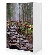 Naklejka na szafę - Kamienisty szlak 0026