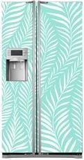 Mata na lodówkę side-by-side - Długie liście 0644