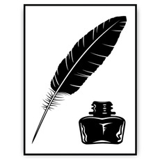 Plakat - Pióro