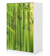 Naklejka na szafę - Łodygi bambusa 0092