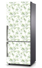 Mata na lodówkę - Listki bambusa