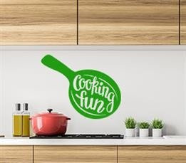 Naklejka na ścianę - Cooking fun - 0050