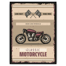 Plakat - Żelazo i koła