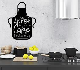 Naklejka na ścianę - Fartuch - 0058