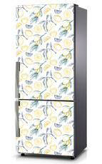 Mata na lodówkę - Pastelowe cytrynki