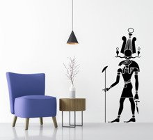 Naklejka na ścianę Bóg Sobek