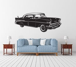 Naklejka na ścianę - Car v2