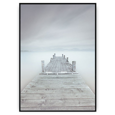Plakat - Pomost we mgle