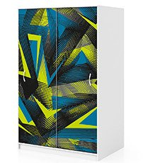 Naklejka na szafę - Nowoczesny wzór 0275