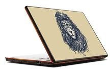 Naklejka na laptopa - Lew hipster 0239