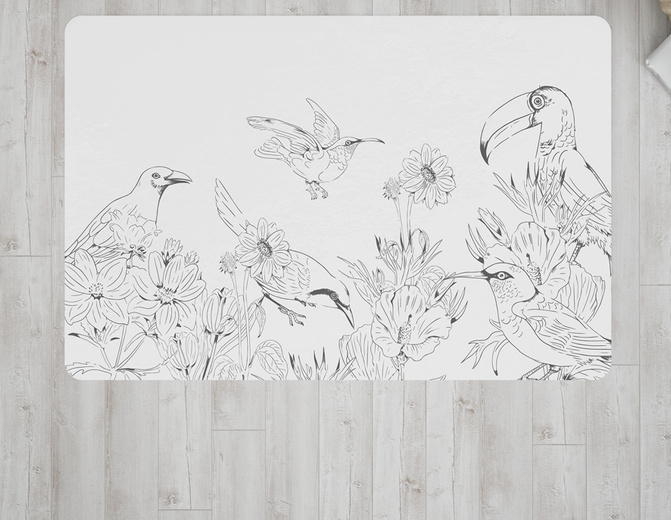 Mata ochronna pod fotel 0002