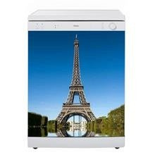 Naklejka na zmywarkę - Odbicie Wieży Eiffla 0513