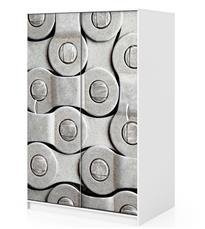 Naklejka na szafę - Łańcuch motocyklowy 0113