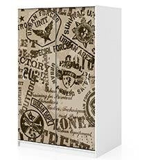 Naklejka na szafę - Wojskowe sygnatury 0247