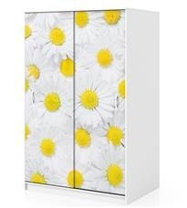 Naklejka na szafę - Stokrotki 0072