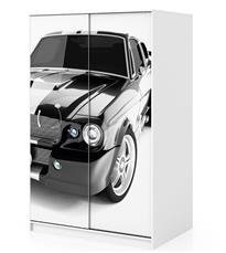 Naklejka na szafę - Mustang 0109