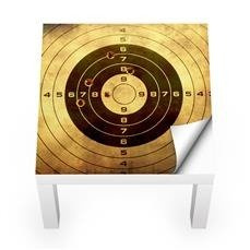 Naklejka na stolik LACK IKEA - Tarcza strzelnicza v1 0004