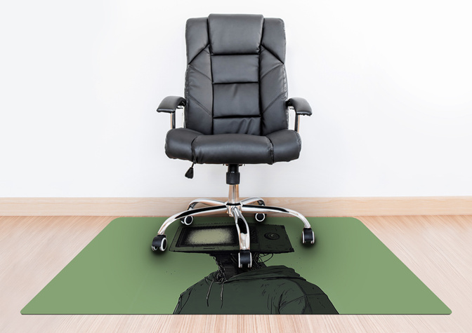 Mata ochronna pod fotel 0178