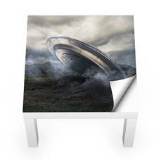 Naklejka na stolik LACK IKEA - Latający spadek 0005